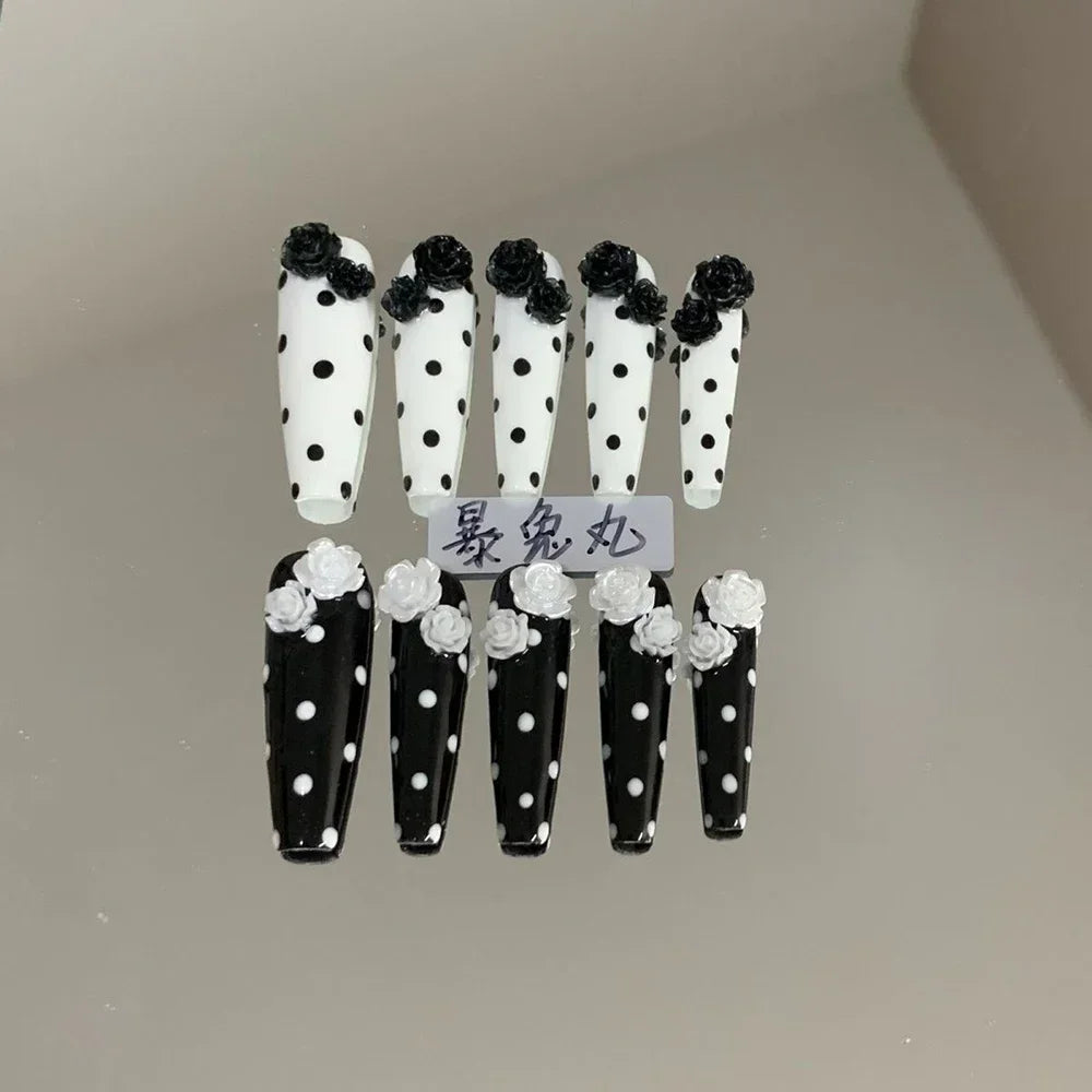 Y2K Music & Star Mixed Press-On Nails