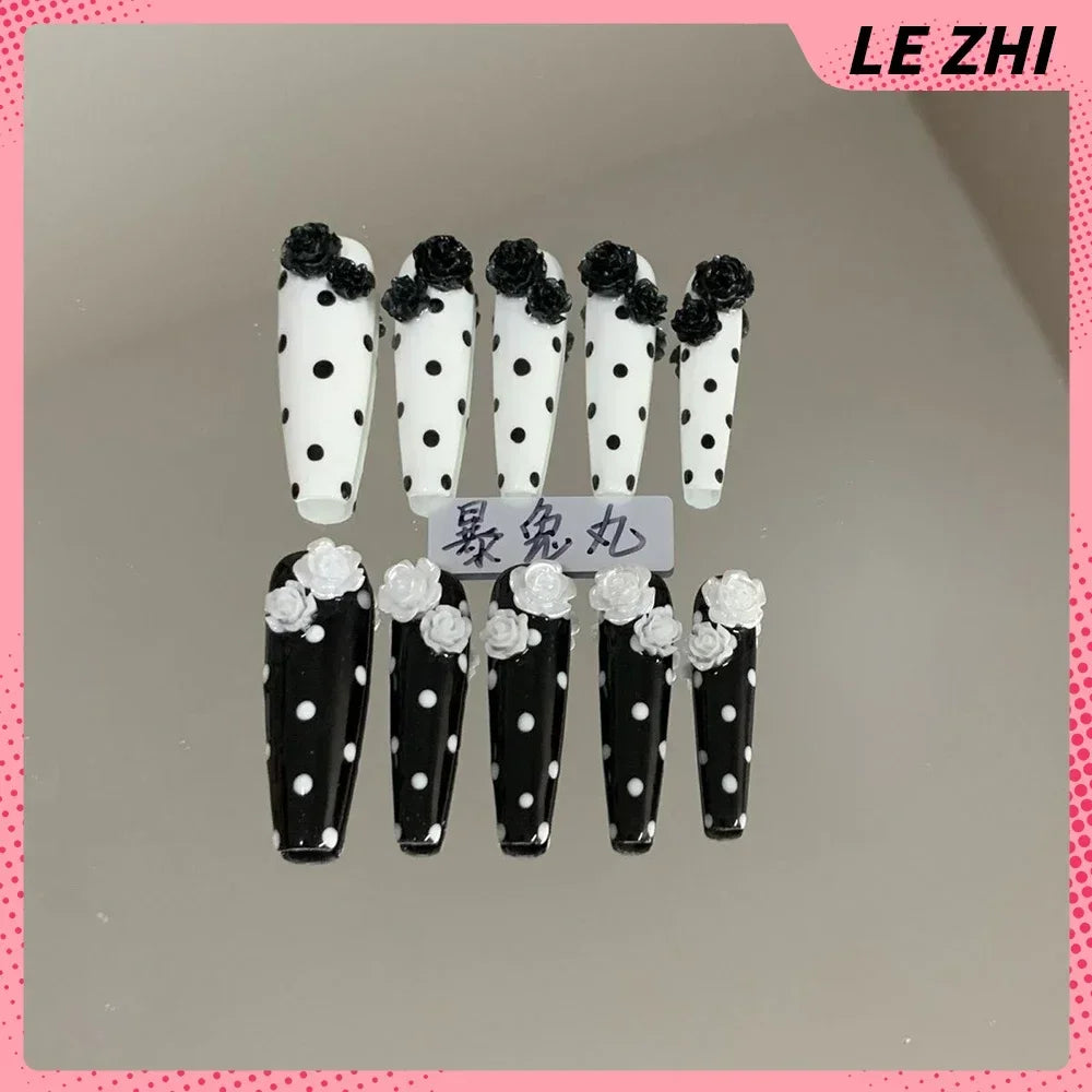 Y2K Music & Star Mixed Press-On Nails