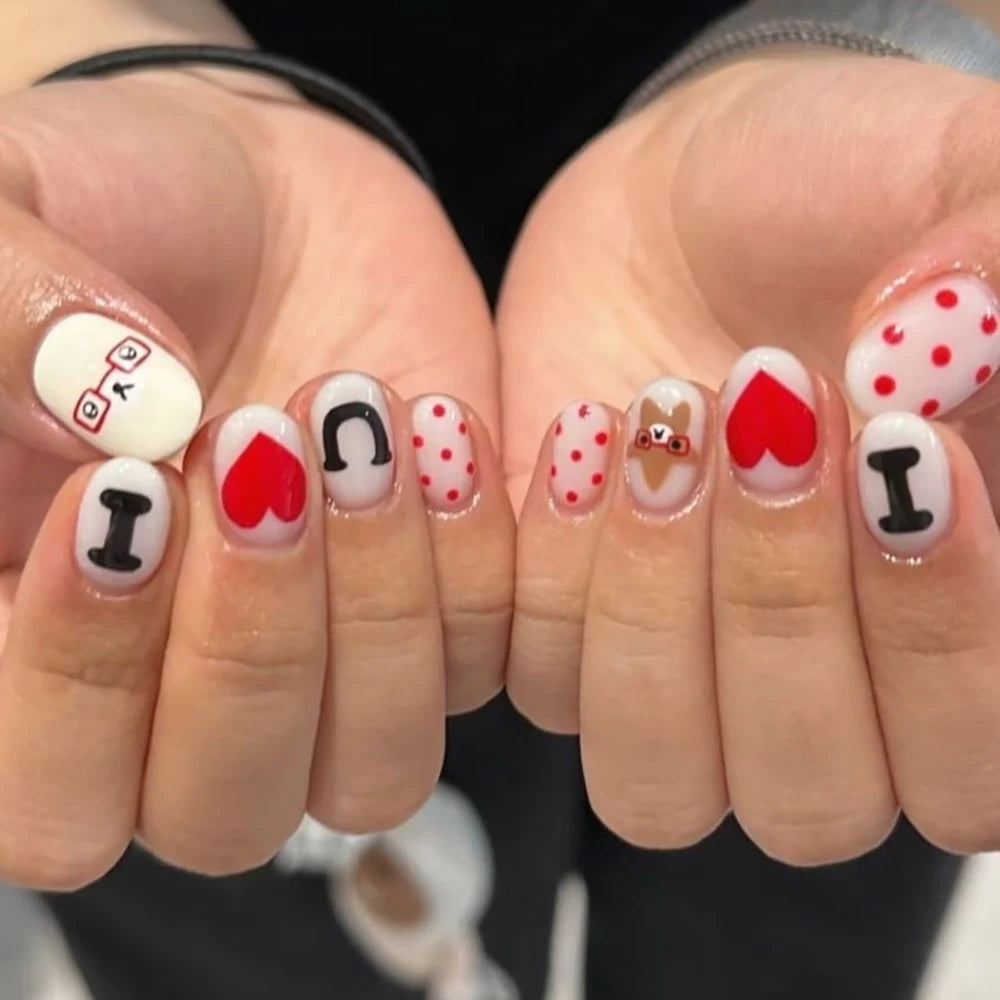Kawaii Rilakkuma Bear Press-On Nails