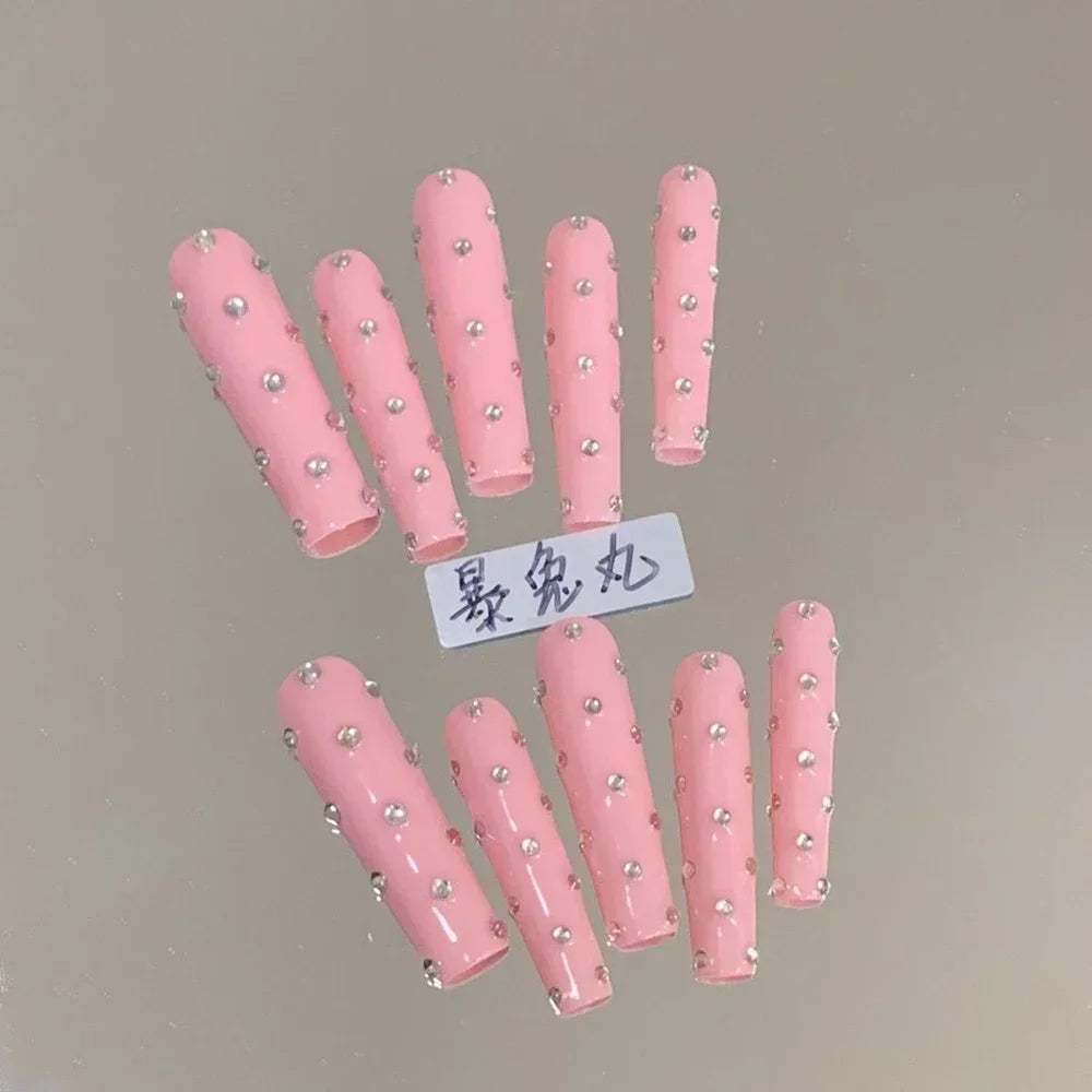 Y2K Music & Star Mixed Press-On Nails