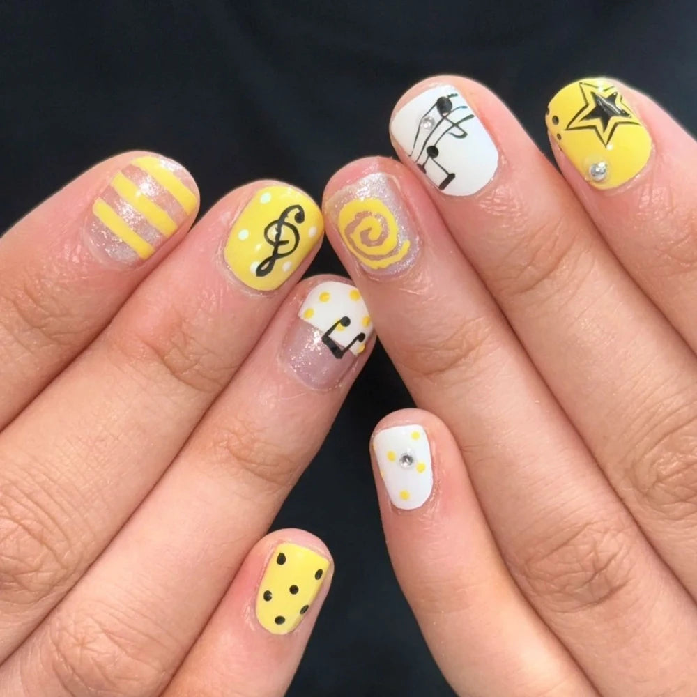 Kawaii Rilakkuma Bear Press-On Nails