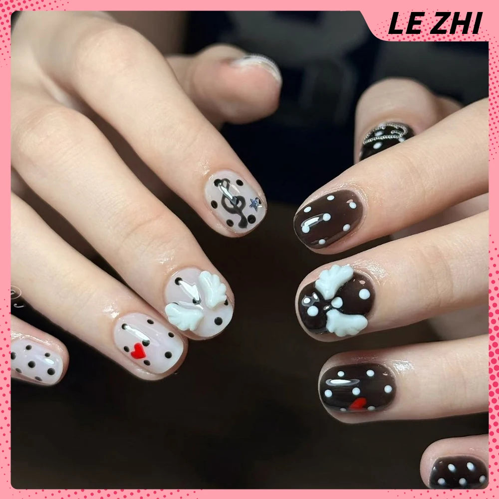 Kawaii Rilakkuma Bear Press-On Nails