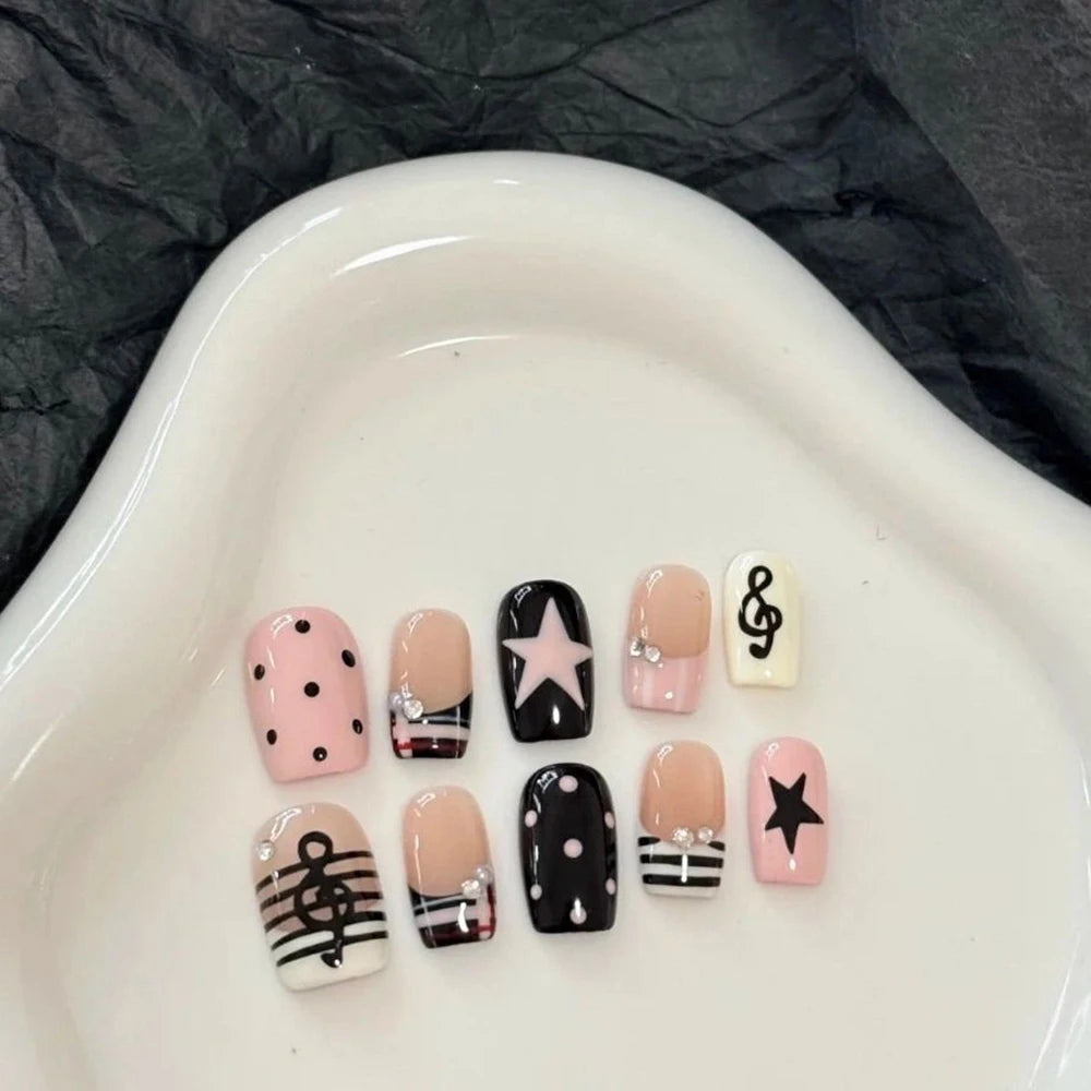 Kawaii Rilakkuma Bear Press-On Nails
