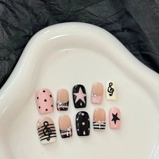 Kawaii Rilakkuma Bear Press-On Nails