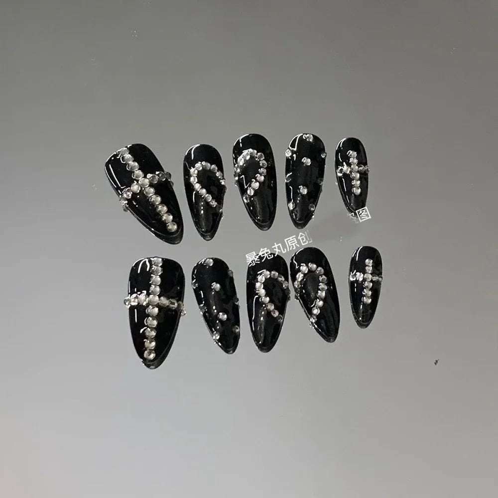 Y2K Music & Star Mixed Press-On Nails